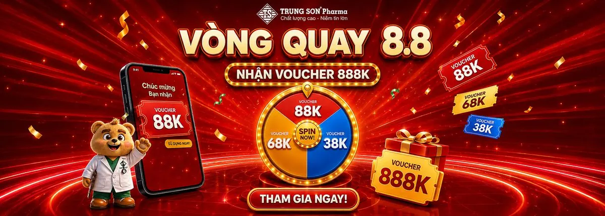 Vòng Quay 8.8 - Nhận Voucher Đến 888K